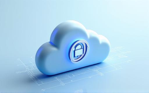 A cloud icon with a lock symbol.